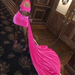 Pink birthday dress